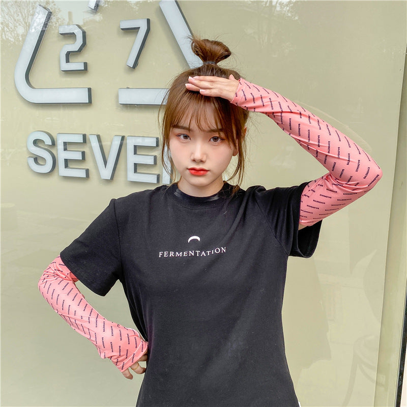 Summer ice sleeves sunscreen women INS