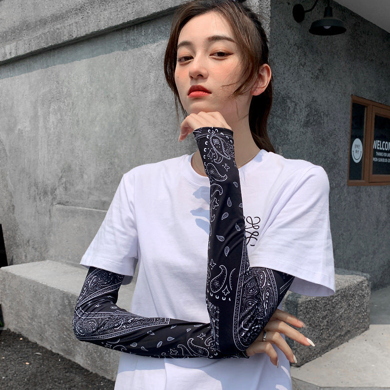 Summer ice sleeves sunscreen women INS