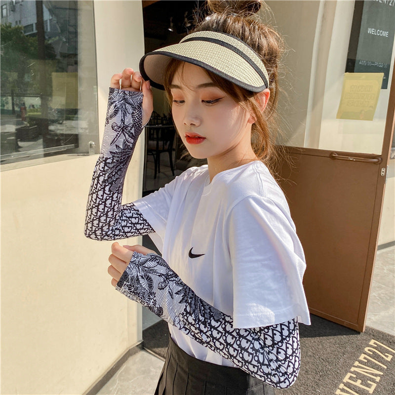 Summer ice sleeves sunscreen women INS