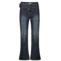 90s Vintage Buckle Straight Leg Jeans