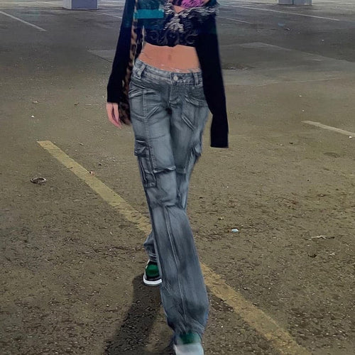 90s Vintage Denim Bleached Jeans