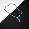 Y2K Silver Star Pendant Necklace