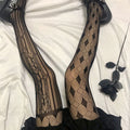 Fishnet Double Pattern Tights
